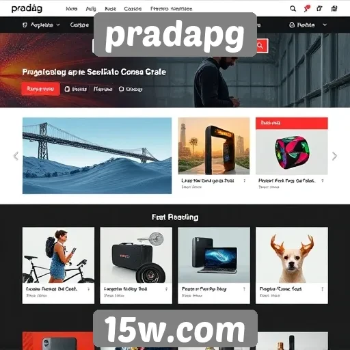 Novidades em design no site pradapg atraem usuários