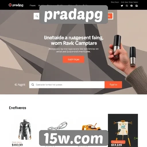 Análise da interface intuitiva do site pradapg